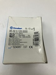 New Finder Relay Plug-In Timer Relay 85.02.0.125.0000