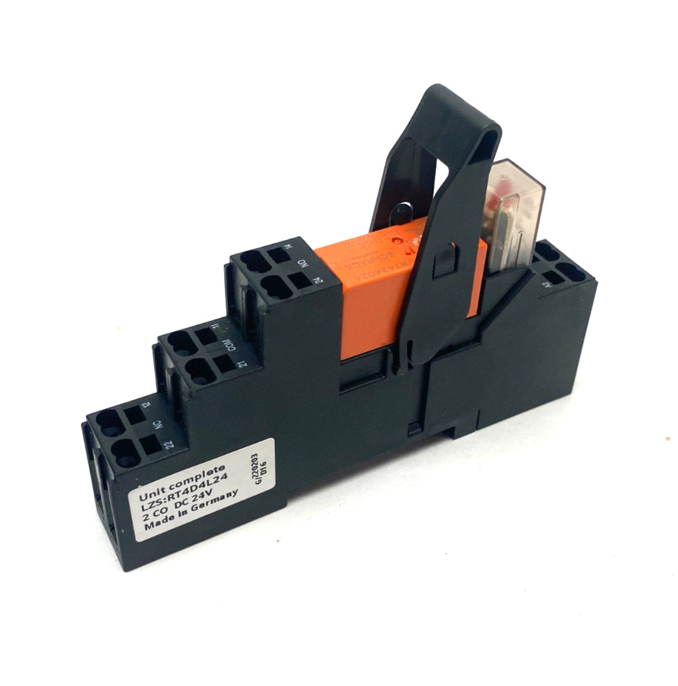 Siemens LZS:RT4D4L24 SIRIUS Compact Plug-In Relay 2 CO DC 24V