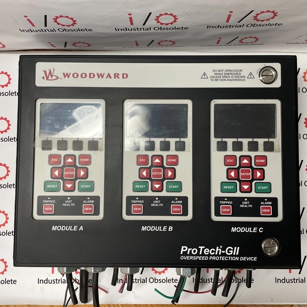 Woodward ProTech-GII Overspeed Protection Device (3-Module) Turbine Safety