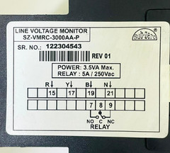 SUB-ZERO SZ-VMRC-3000AA-P Line Voltage Monitoring Relay