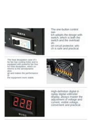 SSR-100A AC 220V Solid State Electronic Silicon Controlled Voltage Regulator