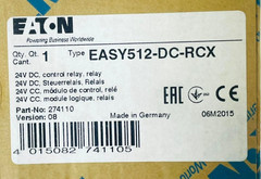 EATON EASY512-DC-RCX Control Relay