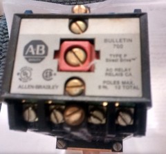 Allen Bradley 700-P1200A1 Ser B control AC relay, bulletin 700- fast shipping