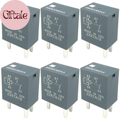 6-Pack 68083380AA Relay 12VDC 35A 4-Pin SPST Automotive Relay – Compatible with