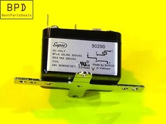 1x General Purpose Fan Relay 4 Amp 24 V Coil SUPCO 90290