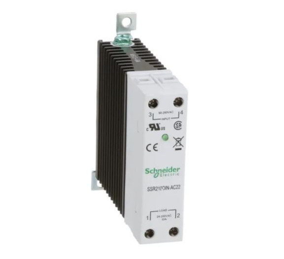 Schneider Electric SSR210DIN-AC22 Solid State SE Relay SPSTNO DIN Rail 90-280VAC