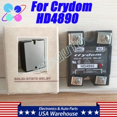 1PC Solid State Relay SSR Modul For Crydom HD4890 3-32VDC 480VAC 90A Panel Mount