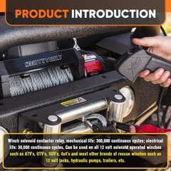 Winch Solenoid Relay Contactor 12V 500A Compatible with Warn Polaris Honda KFI