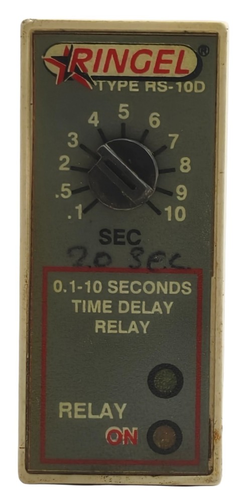 Ringel RS-10D Multi Function 0.1-10 sec 110V 230V 48V 24V AC DC Delay Rela Time