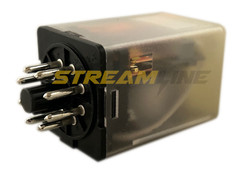Eaton D3RR2T General Purpose Relay, 8-Pin Octal, 10 Amp, 24Vac, DPDT, Plug-In