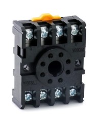 4 Pack 8 Pin Relay Socket 600V 10A Octal Base Screw Clamp for DPDT Relay New USA
