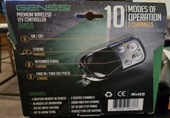 Genssi 2 Channel Wireless Controller New-Open Box