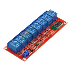 8 Channel Bluetooth Relay Module Bluetooth Mobile Phone Remote Control 5V /12V