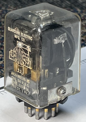 GUARDIAN ELECTRIC MFG. CO. A410-362139-35 24VDC, 5A, 11 GOLD PINS RELAY – TESTED