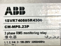 ⚡BRAND NEW & SEALED⚡ABB 1SVR740886R4300 CM-MPS.23P 3PHASE RMS MONITORING RELAY⚡