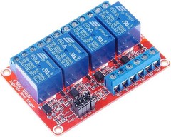 4 Channel 24V Relay Module with OPTO-Isolation Support High Low Trigger for P…