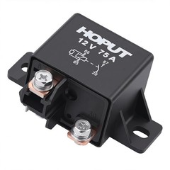 12V 75A Power Relay – Normally Open, Din Rail Mount, Copper Contacts, 1 Pack