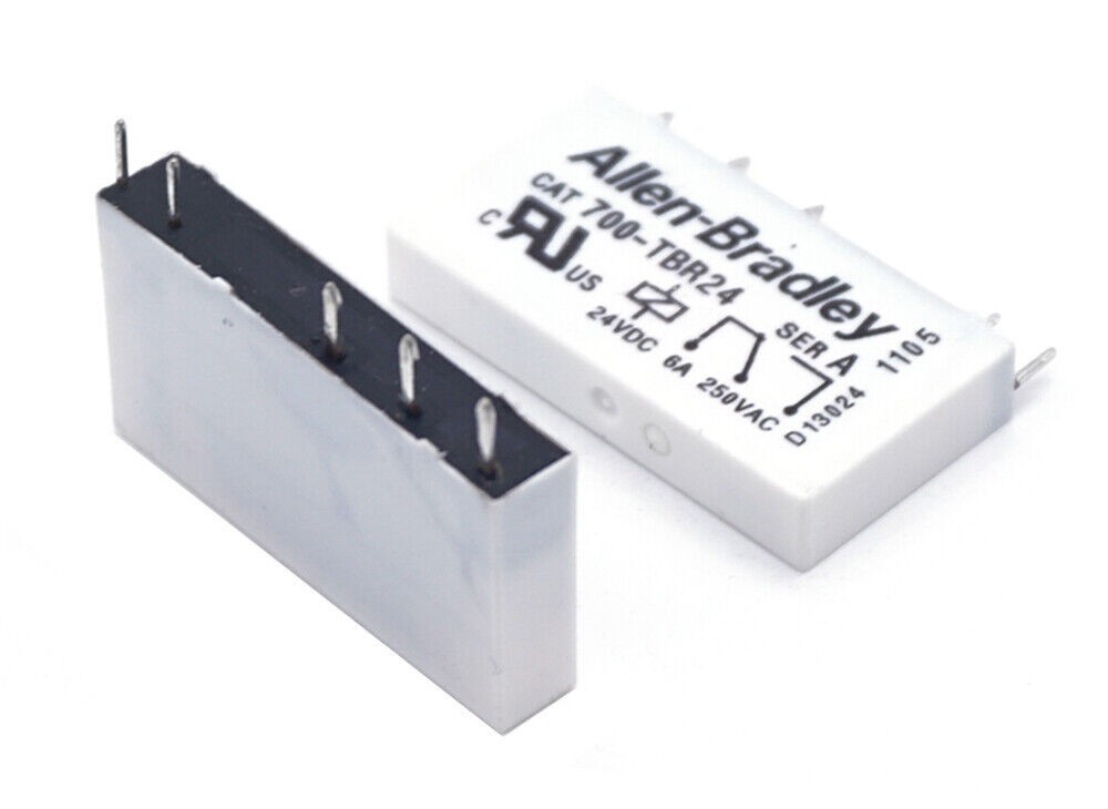 10pcs For Allen-Bradley CAT 700-TBR24 Power Relay 6A 250VAC 24VDC 5 Pins