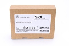 Peltec 191 AC/DC 12-120V Multifunction Timer Relay – NEW