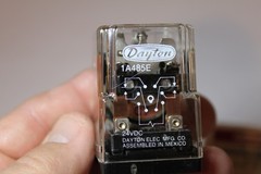 Dayton 1A485E General Purpose Relay 8-pin 24VDC 12A DPDT NOS NEW