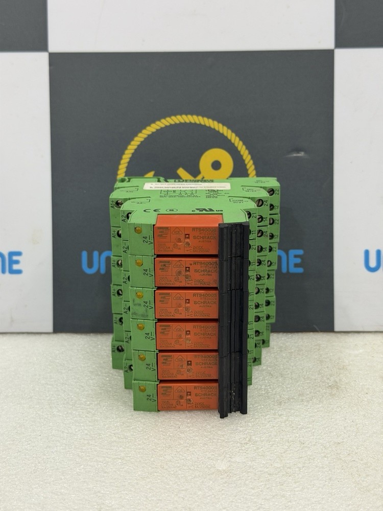6 Pis Lot Phoenix Contact PLC-RSC-24DC/21-21A 2980461 Relay Module