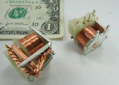 Lot 2 Tyco Mechanical Relays 12VDC Coil 32A 3-1393277-7 Open Frame VKP-11F42 12V