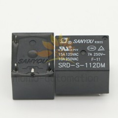 NEW SanYou SRD-S-112DM 15A 125VAC Power Relay 4Pin 1PCS #MO