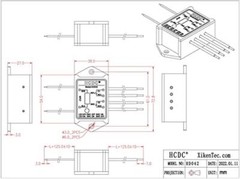 DPST 1NO 1NC 8 Amp Power Relay Module (AC 110V/115V/120V) Assorted Sizes