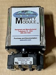 NEW Wilkerson Mighty Module FR1000 Relay w/base – Rated 115VAC, 2.4VA, 50/60HZ