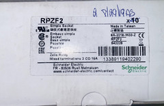 RPZF2 Schneider Relay Socket SKT POS Screw Clamp ST Panel Mount