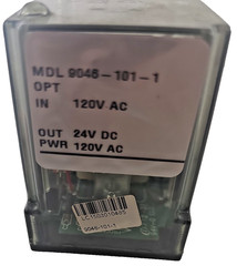 Action Pak 9046-101-1 DC Power Relay Input 120VAC Output 24VDC 8-Pin 32 to 140°F