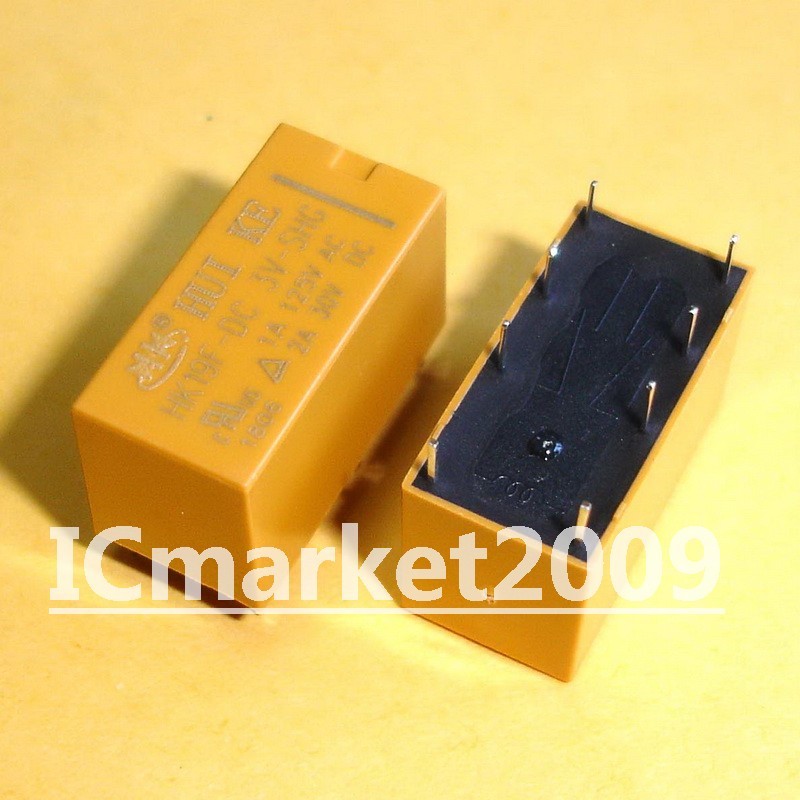 10 PCS HK19F-DC3V-SHG DIP-8 HK19F-DC-3V-SHG Power PCB Relay