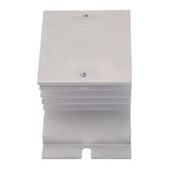1-10Pcs SSR-25DA SSR-60DA 250V Solid State Relay Alloy Heat Sink 25/40/60/100A
