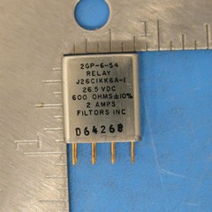FILTORS RELAY 2GP-6-54 26.5V 2AMP