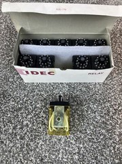 IDEC RR3PA-ULC-AC24V 3PDT 11-Pin 10A Power Relay w/ Indicator (Box of 10)