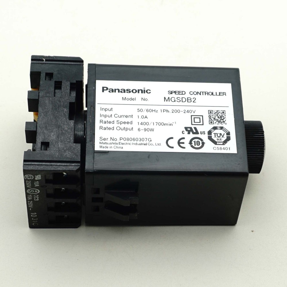 MGSDB2 PANASONIC Speed Controller 6-90W 10A 50/60HZ x 1PC