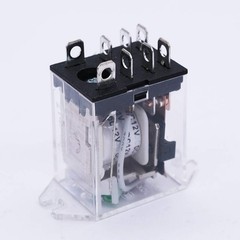 mxuteuk 2pcs DC 12V Coil 8 Pin 10A DPDT LED Indicator Electromagnetic