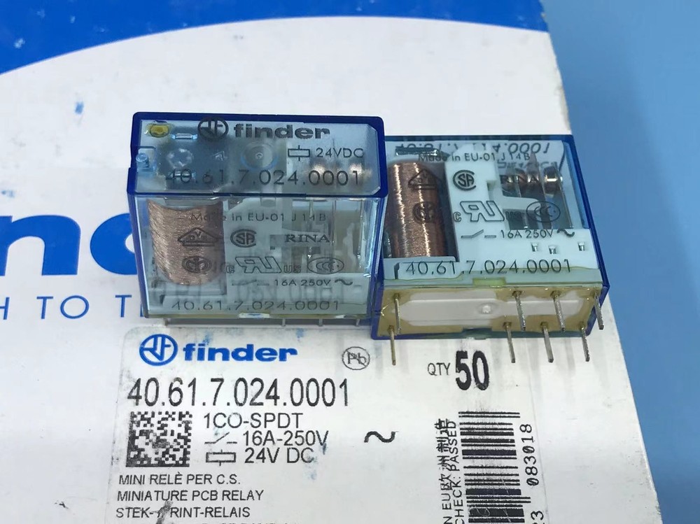 New Type40.61s 40.61.7.024.0001 Electromechanical Relay 16A 24VDC 8 Pins x 1pc
