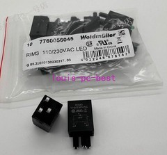 1 bag (10pcs) Weidmuller Relay LED module RIM 3 110/230VAC LED ，7760056045