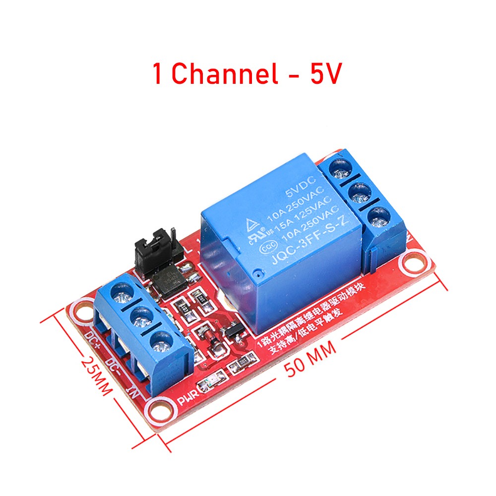 5V 12V 24V Relay High Low Level Optocoupler Board Module 1-2-4-6-8 Pi Channel