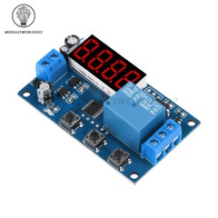 DC12V LED Display Digital Delay Timer Control Switch Relay Module/PLC Automation