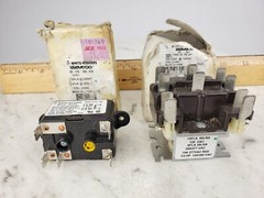 2x Stevco Heavy Duty Relay – 90 370 SPDT RBM 184 125VAC 24V Coil & 90-340 DPDT