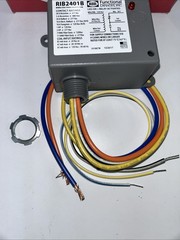 NEW Functional Devices RIB2401B / Enclosed Relay / 20A / SPDT