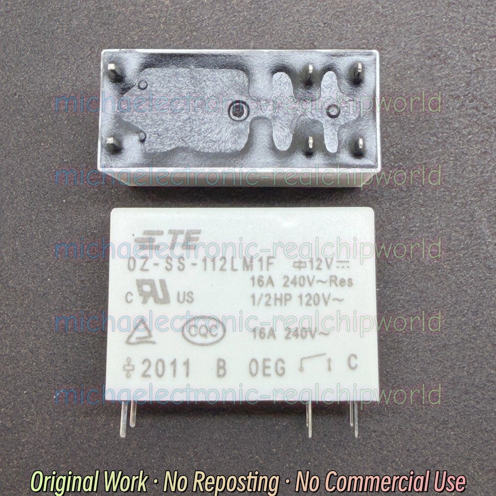 5pieces OZ-SS-112LM1F Genuine NEW TE relay DIP-6