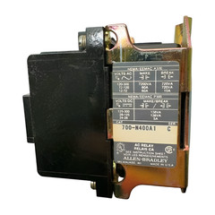 Allen-Bradley 700-N400A1 Motor Control Relay, Coil 120V 60Hz 110V 50Hz *Chipped*