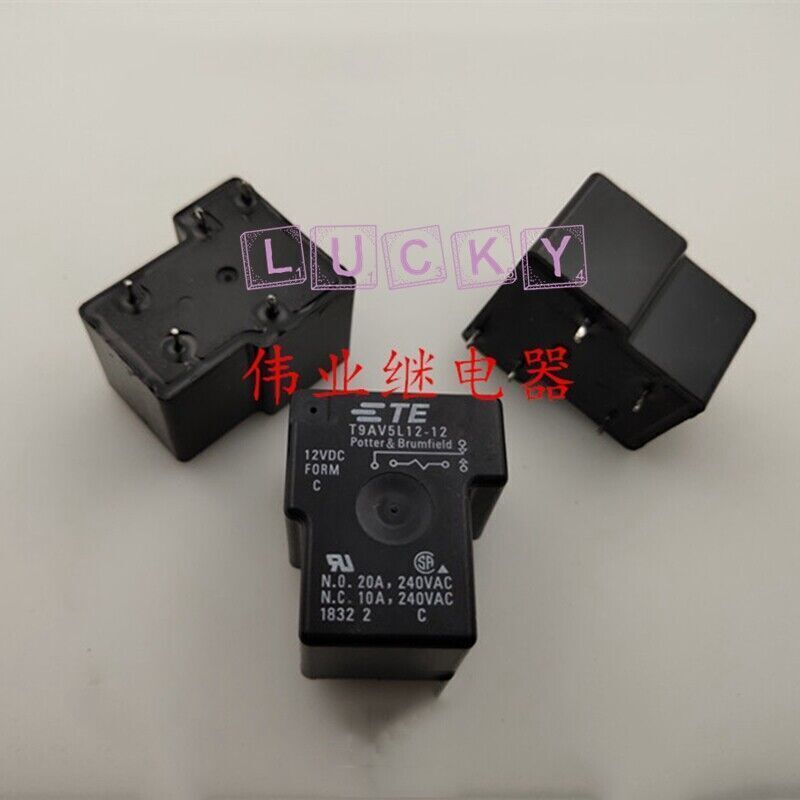 Qty:5pcs T9AV5L12-12 12VDC 5 Pins Relay