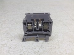 Entrelec M./6S… Gray Grey Wire Terminal M6S M/6S Lot of 2 (TBI)