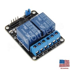 2 Channel DC 5V Relay Switch Module for Arduino Raspberry Pi ARM AVR