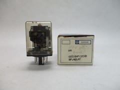 GE CR120HF85C12 8-Pole General Purpose Relay 1/3-1/6HP 120-240VAC