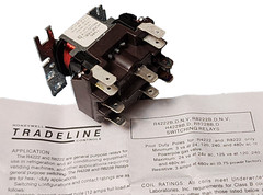 HONEYWELL R8222D-1014 GENERAL PURPOSE RELAY DPDT R8222D1014